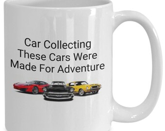 Car collection collecting cars collectible car auctions unique cars muscle classic car vintage gift mug cup coffee tea toy car collection...