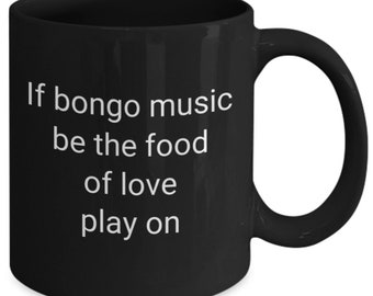 Bongo music love play niños regalos taza café té cerámica de alta calidad apto para lavavajillas adultos niños pequeños set stand bebés instrumento tuning...