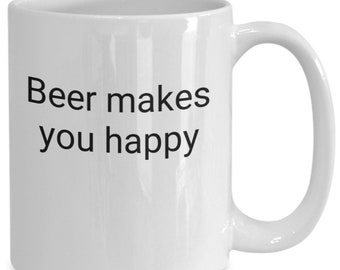 Beer happy calendar ginger root gifts mug cup coffee tea high grade ceramic dishwasher safe barrel bread pong birch diet hopsy glass home...
