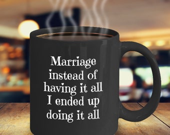 marriage having doing all instead of gift mug cup coffee tea ceramic promises love of gospel family to have and to hold made in heaven