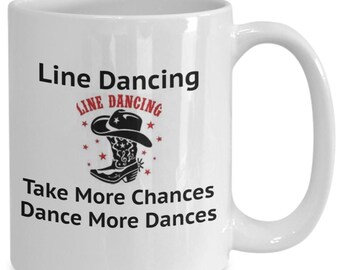 Frase musical do-si-do de baile en línea, aproveche más oportunidades, pista de baile con corazón, regalo para ella, regalo para él, taza, café, té, ventilador de mano fuerte, bl...
