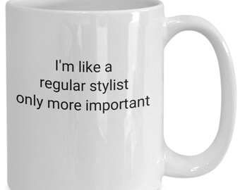 Pen apron chair smock cape salon gifts mug cup coffee tea high grade ceramic dishwasher safe mat lamp bag shears hair personal fashion pe...