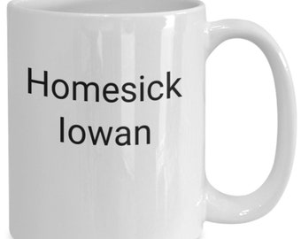 Iowan homesick apparel state hawkeyes pine men gifts mug cup coffee tea high grade ceramic dishwasher safe sweatshirt society state baseb...