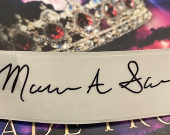 Author Autograph Book plate