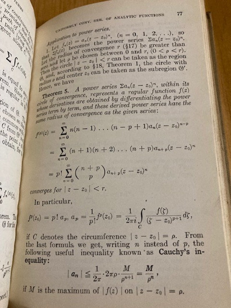 Theory of Functions parts I and II by Dr. Konrad Knopp 1945 and 1947 image 2