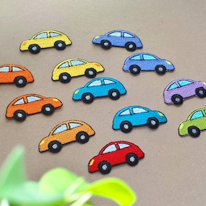 Opstrijkbare patch auto voor kinderen raceauto voor jongens voor meisjes opstrijkbare patch opstrijkbare patch