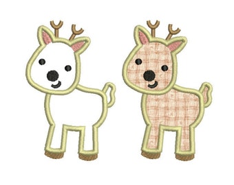 Embroidery File Reindeer Applique Santa Claus Embroidery Design Text Silverster Christmas Christmas