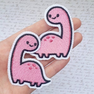 Strijkapplicatie Dinosaurus Cartoon Schattig Kawaii Zoet Strijkapplicatie Strijkapplicatie