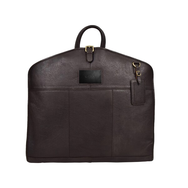 Leather Garment Bag Etsy