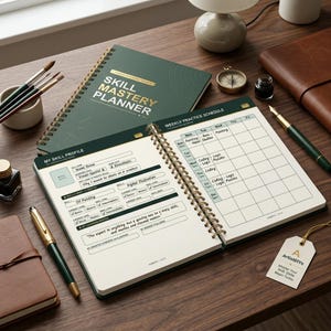Skill Mastery Planner Printable – Learning Tracker & Progress System
