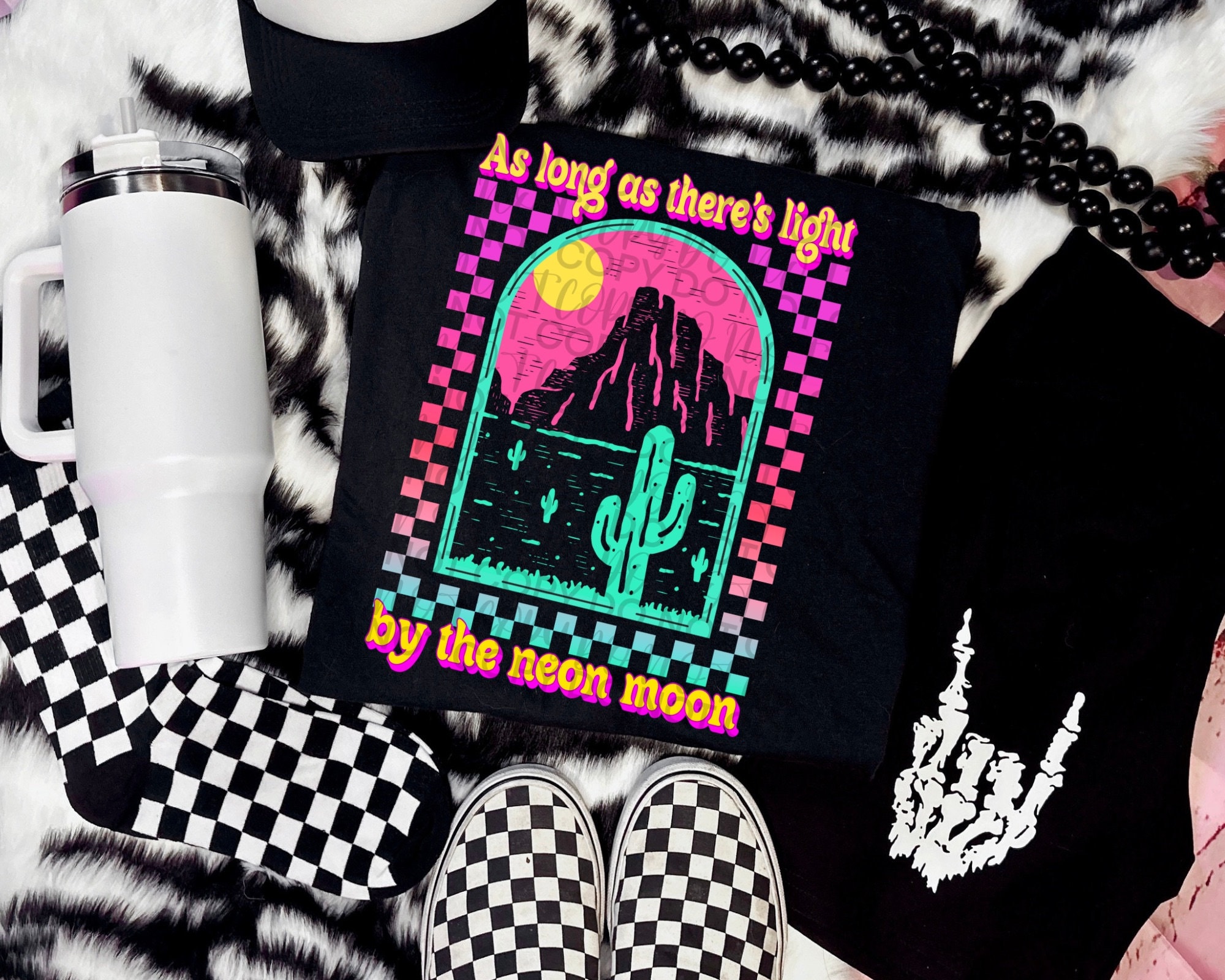 Neon Moon Shirt - Etsy