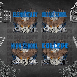 Boy Back to School Design- World Tour