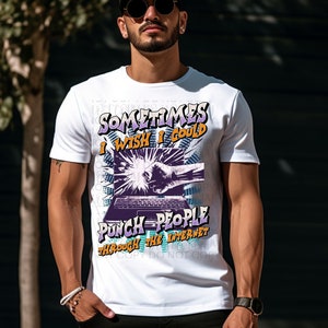 A volte vorrei poterlo fare / Progettazione PNG / Progettazione digitale / Progettazione t-shirt / Sublimazione / Download digitale