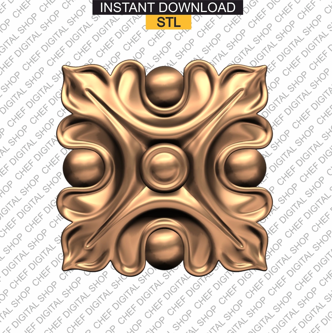 Decor, 3D STL Model for Cnc Users, Wall Decor, Wood, Art, CNC Router ...