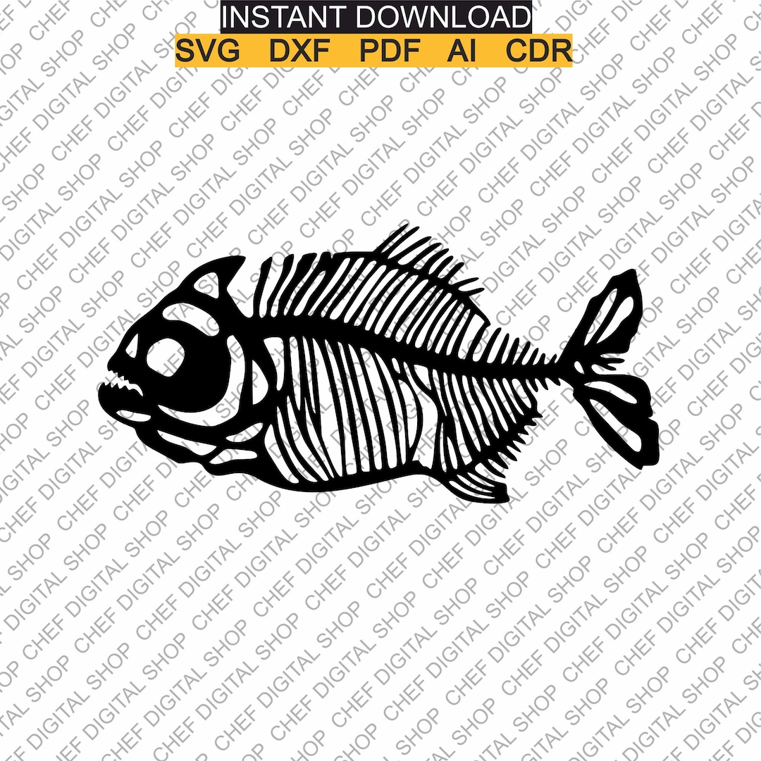 Fish Wall Art Laser Cut File Wall Decor Files Etsy UK