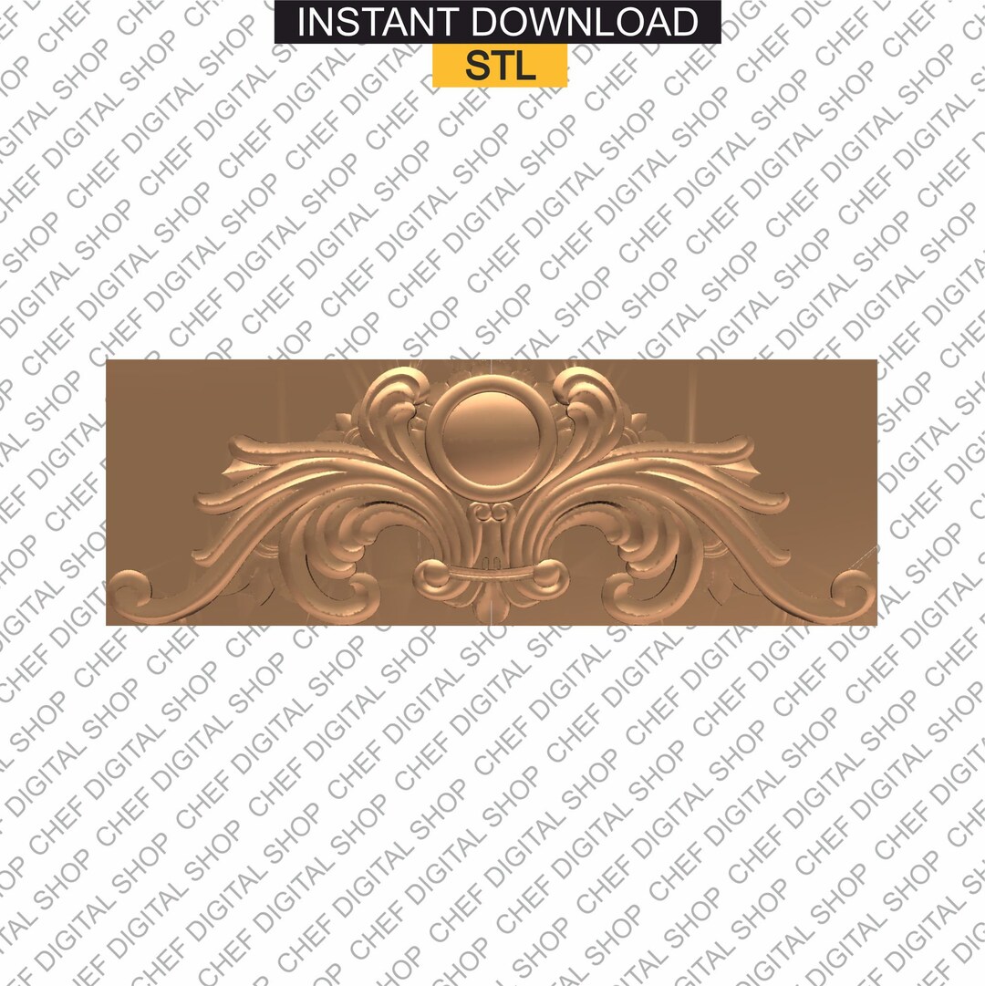 Decor, 3D STL Model for Cnc Users, Wall Decor, Wood, Art, CNC Router ...
