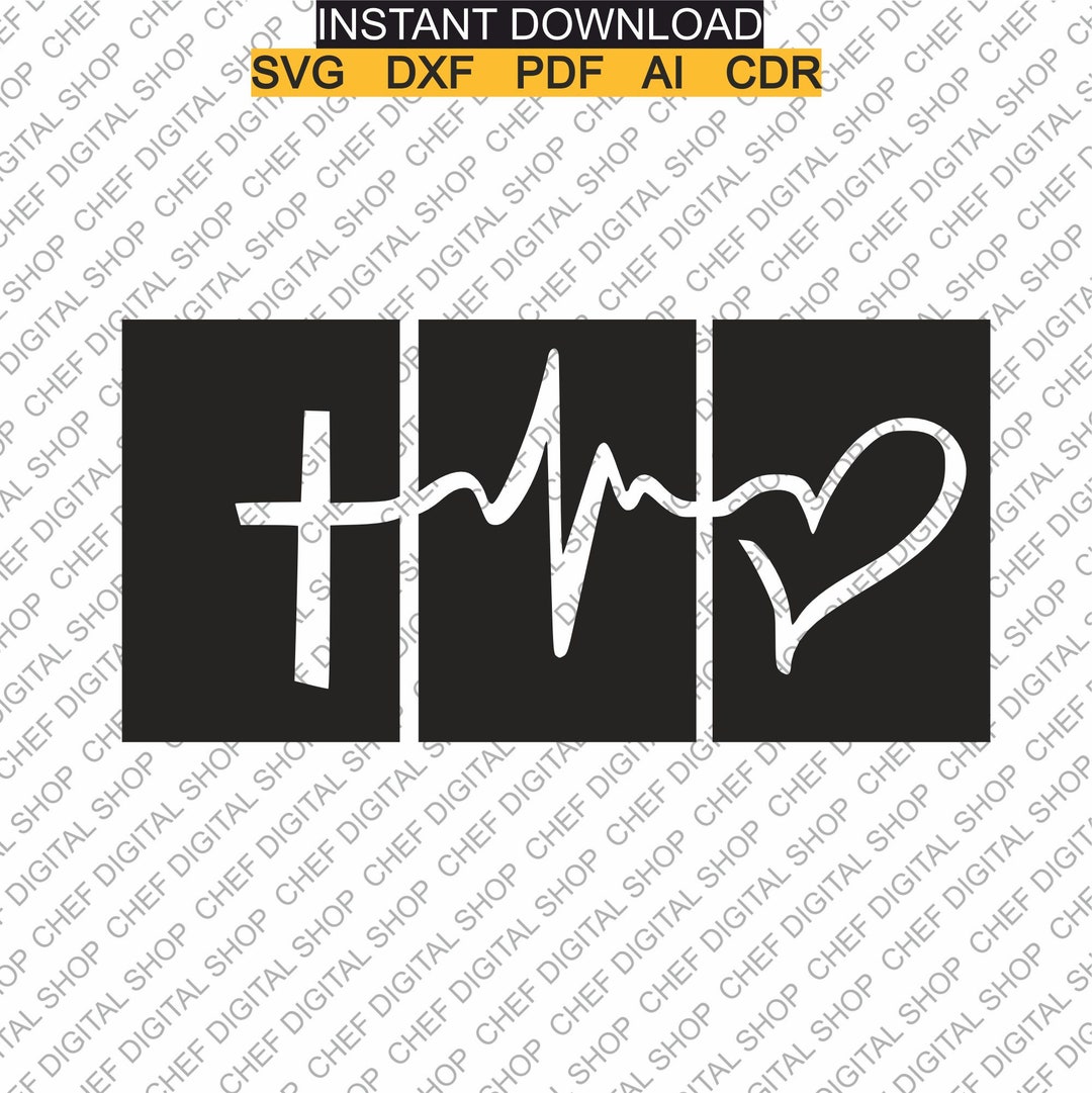 Faith Hope and Love Wall Art Laser Cut File Wall Decor Etsy