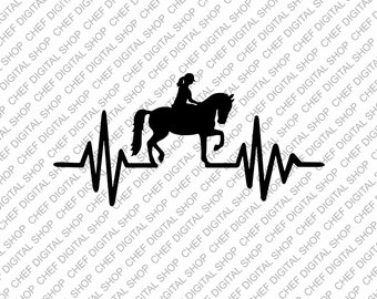 Chica con latido del corazón Arte de pared, Archivo de corte láser, Decoración de pared, Archivos Glowforge, Archivos digitales, Svg, Pdf, Ai, Dxf, Cdr y otros formatos (L0404)