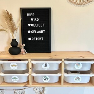 Ikea Trofast Storage Labels/wooden Label Discs/nursery Storage/ Kids Storage  Discs/custom Organiser Discs/playroom Inspiration/scandi Discs 