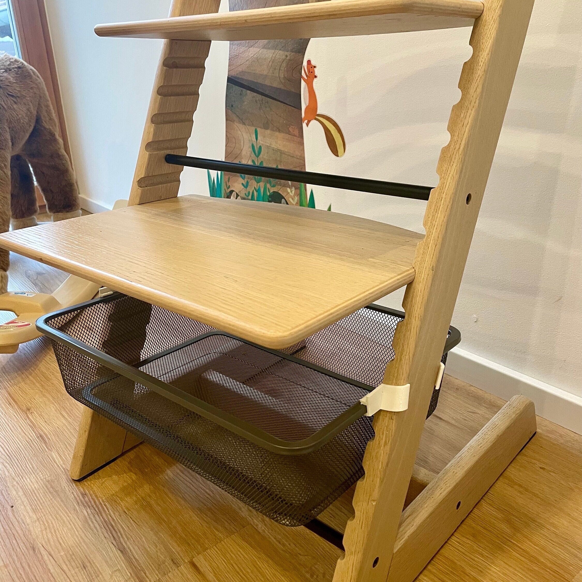 トリップ トラップ アクセサリー ハック | IKEA Trofast アダプター