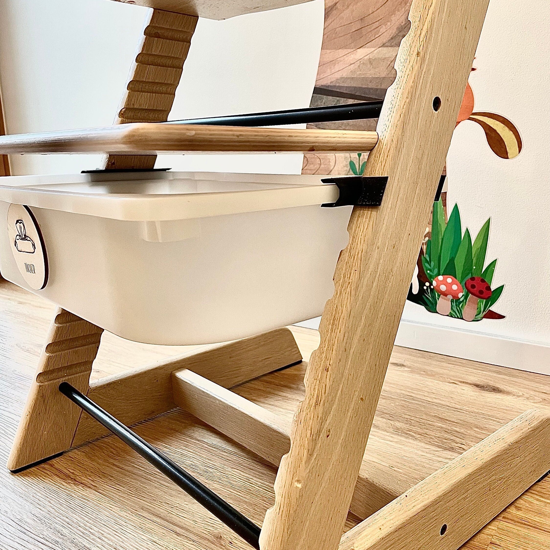 Stokke TrippTrapp IKEA Trofast Box und Korb Adapter und Haken für Lehne