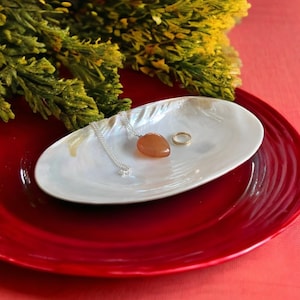 Schmuckhalter, Dekorative Muschelschale, Muschelschale, Muschelschale, Küstenbadezimmer Dekoration, Geschenk für Sie