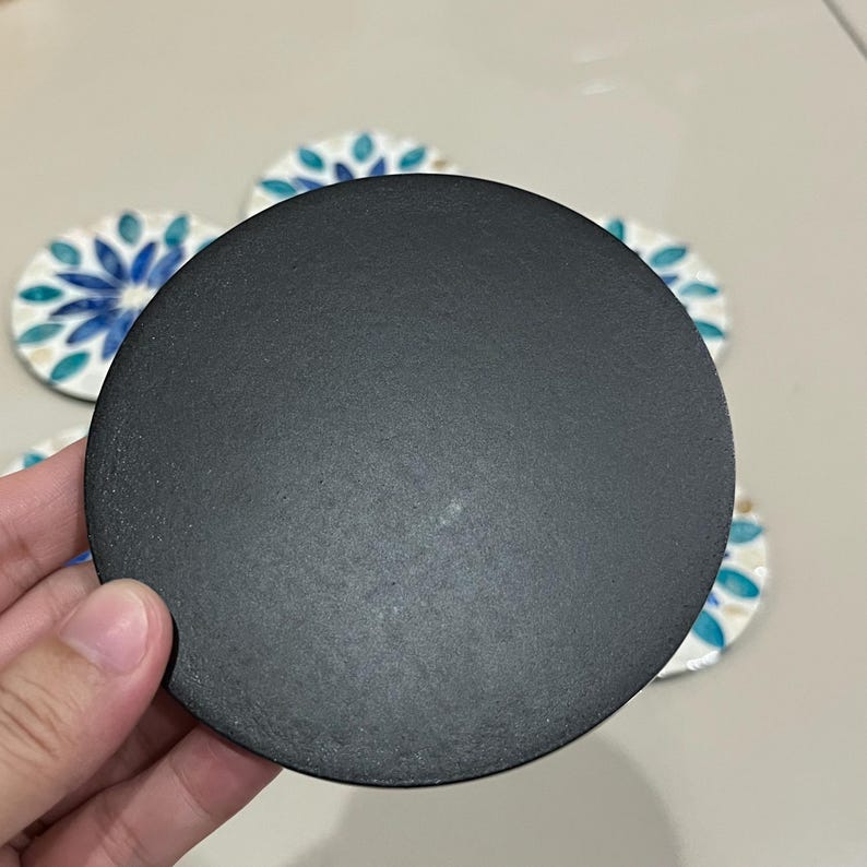 BBDecorHouse Capiz Shell Coasters - Thumbnail 4