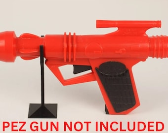Présentoir Pez Spacegun vintage (pistolet PEZ NON INCLUS) Vitrine Pez Présentoir pour distributeur Pez
