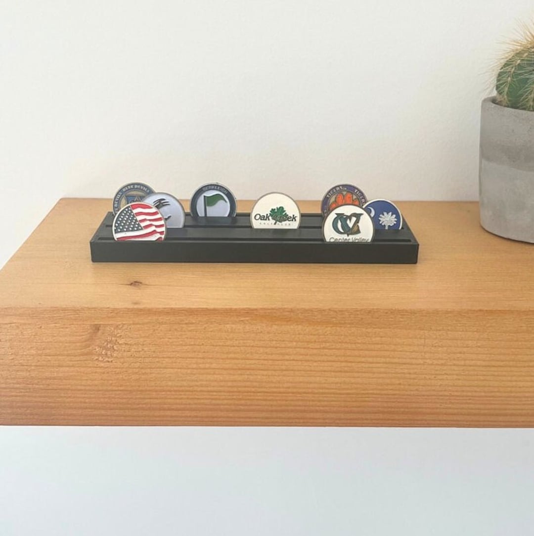 Golf Ball Marker Display Stand Etsy