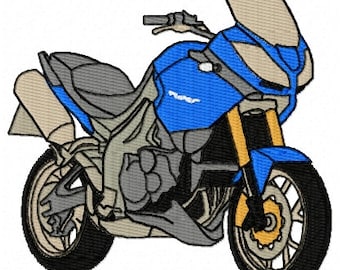トライアンフ タイガー 1050 バイク刺繍デザイン - 即時ダウンロード - バイク