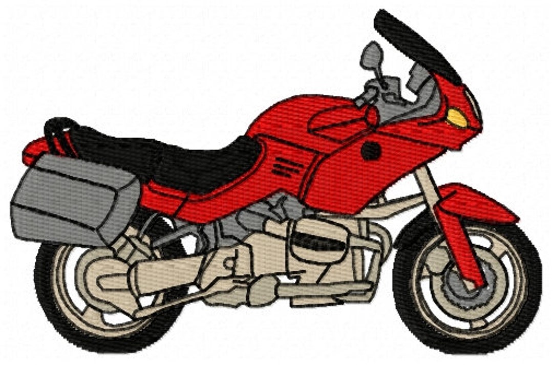 BMW R1100RS Motorbike Embroidery Design - Instant Download