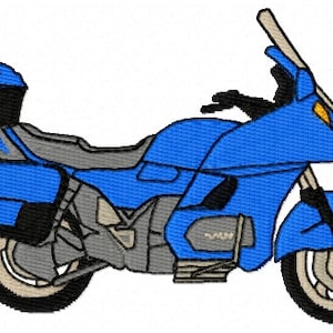 BMW K1100LT Motorbike Embroidery Design - Instant Download - Motorcycle - Classic