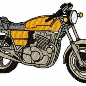Laverda Jota Motorbike Embroidery Design - Instant Download - Motorcycle - Classic Italian Bike