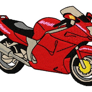 Honda CBR1100-XX Super Blackbird Motorbike Embroidery Design - Instant Download - Motorcycle -CBR