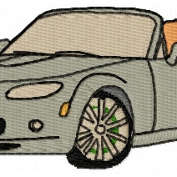 Mazda MX5 Eunos Roadster Mk3 Car Embroidery Design - Instant Download