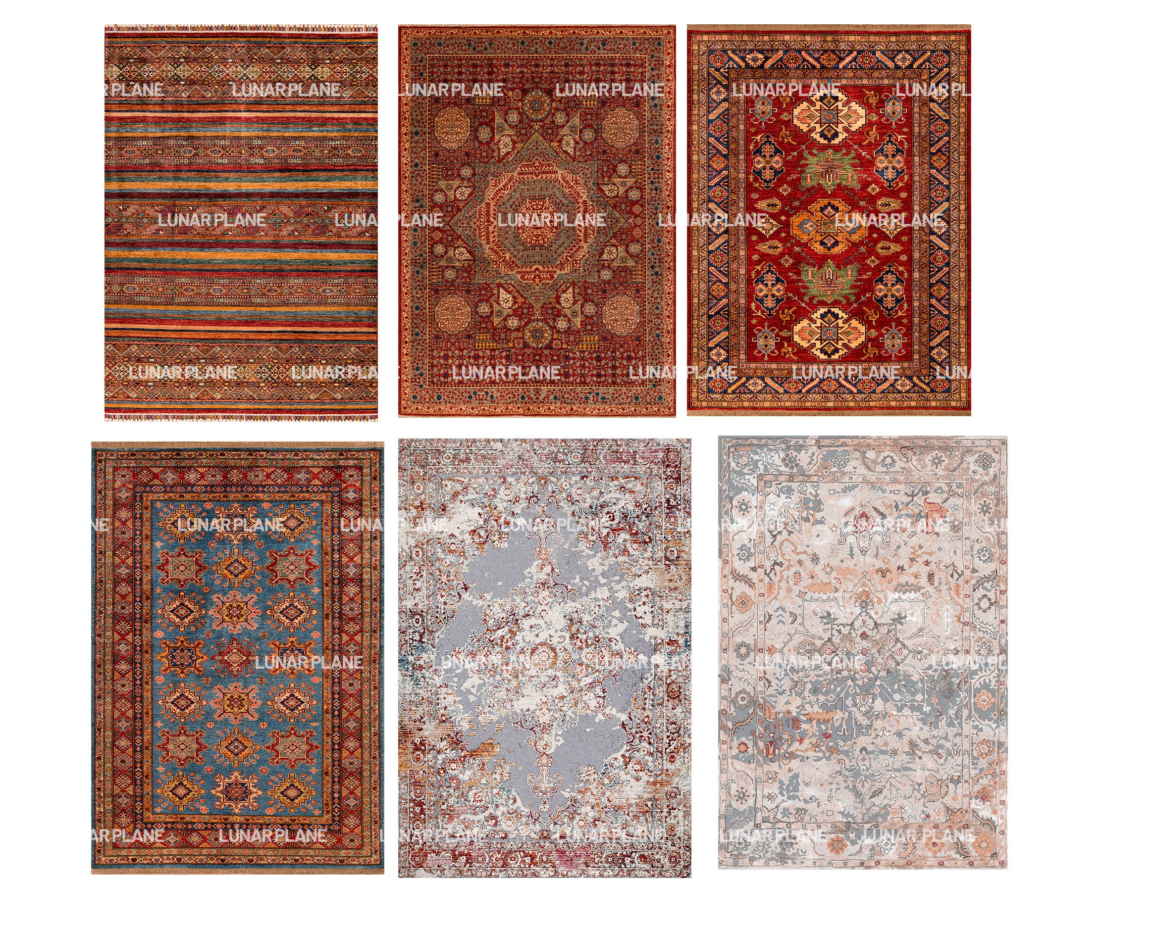 Persian Indian Digital Carpet Package / Instant Download / Ready for ...