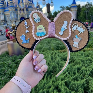 Custom Minnie Mouse Inspired Pin Trading Ears