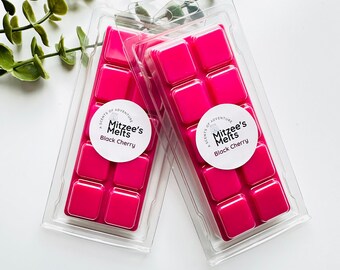 BLACK CHERRY Wax Melts,Snap Bar,Soy Wax,Eco friendly,Strong scented,highly fragranced,Gifts,Candles,vegan,Home,Melts,Wax Tarts