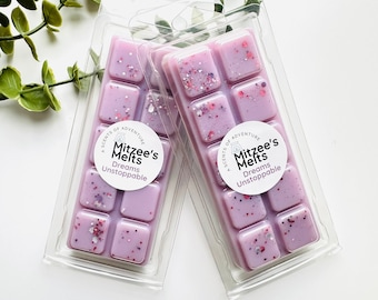 DREAMS UNSTOPPABLE Wax Melts,Snap Bar,Soy Wax,Eco friendly,Strong scented,highly fragranced,Gifts,Candles,vegan,Fresh wax melts,Home,Melts