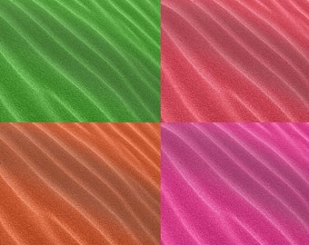 Arena de colores vibrantes para proyectos de decoración creativos: ¡transforme su espacio con un arcoíris de posibilidades!