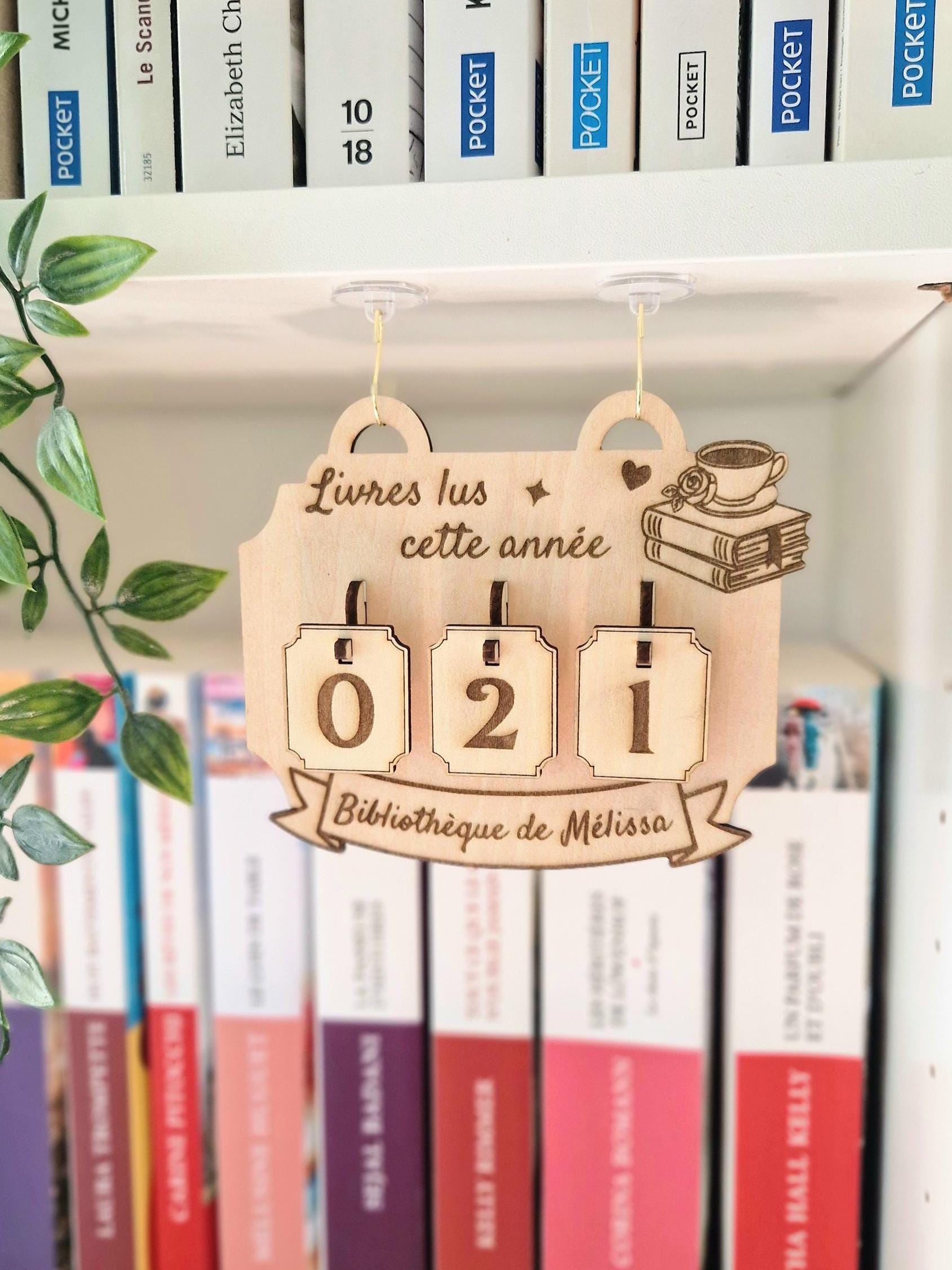 Tracker Magnétique De Lecture De Livres Imprimé En 3D : Présentoir Mural Ou De Bureau - France