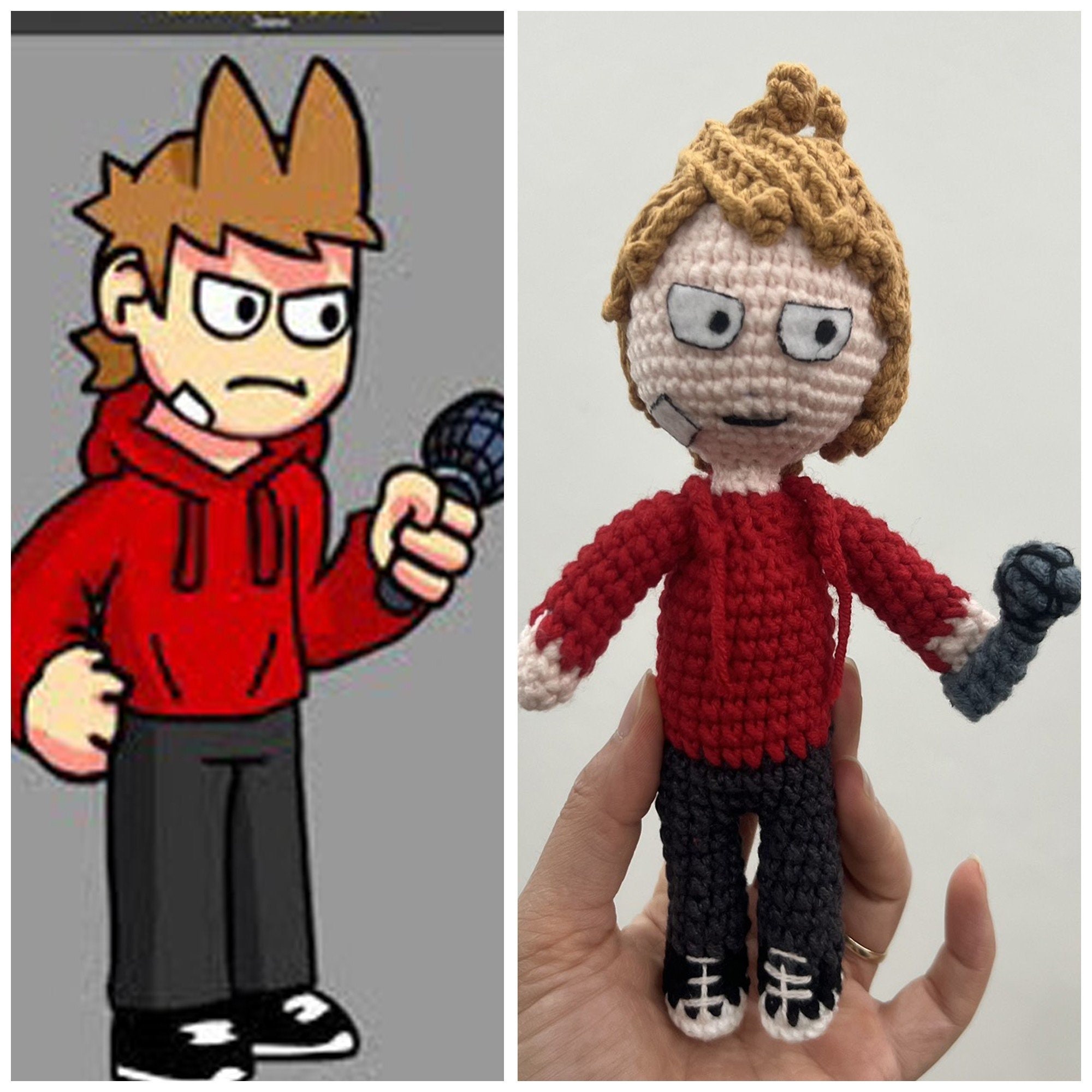 Custom Anime Plush Custom Doll Custom Plush Kel Crochet Etsy