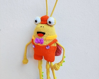 Ethical Bug Plush, puss in boots the last wish plush, puss in boots plush, custom crochet plush