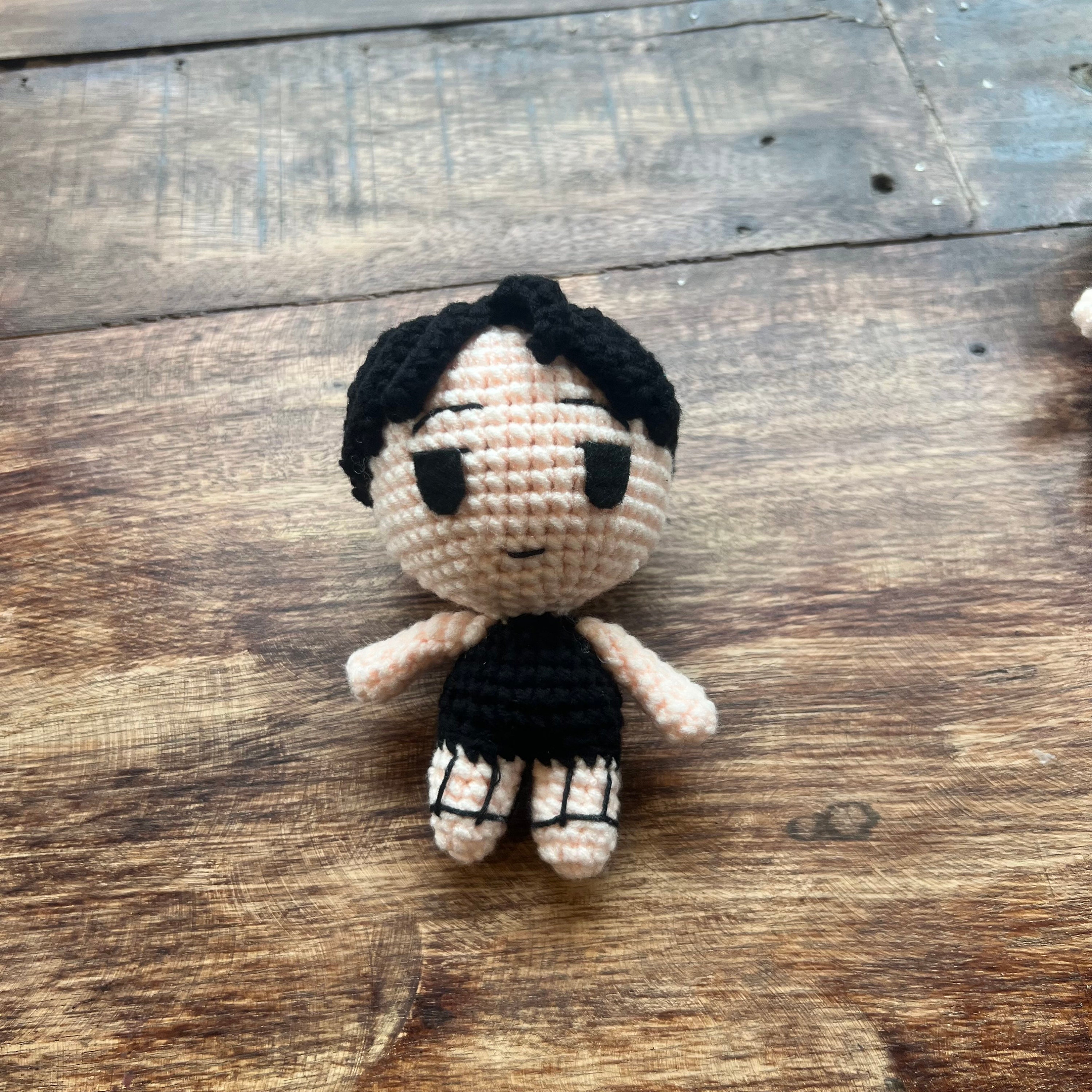 Omori and Basil Dream Form Amigurumi Plush Keychain Inspired 