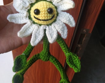 Flower crochet tree plush