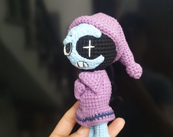 Juguete de ganchillo Astro Dandy hecho a mano, 6 pulgadas