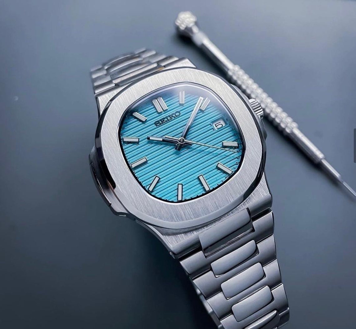 Seiko Mods Patek Nautilus - Etsy Australia