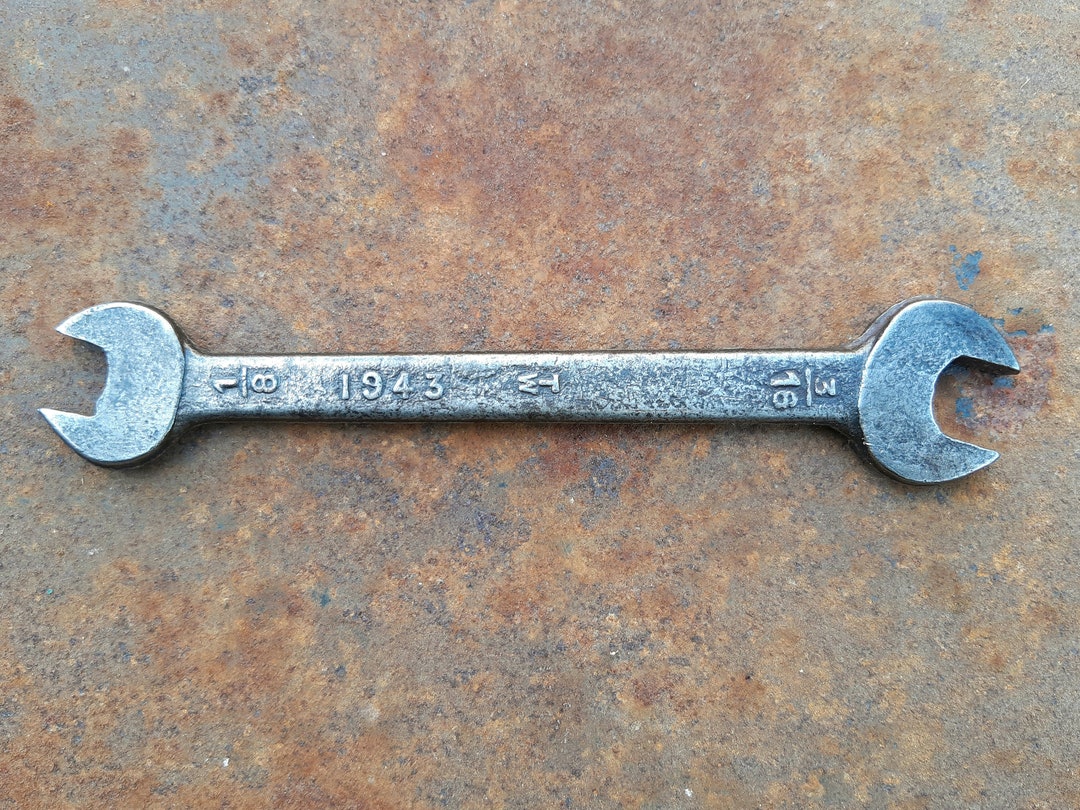 Vintage WW2 British Army Spanner Dated 1943 Made in England by Etsy