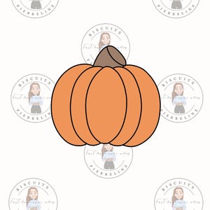 Pumpkin cookie cutter
