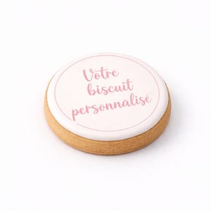 Personalized printed cookies